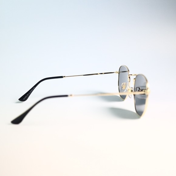 SOJOS Sunglasses SJ1072 C6 JL 51-21-149 retro gold frame slim N9 - Picture 9 of 9